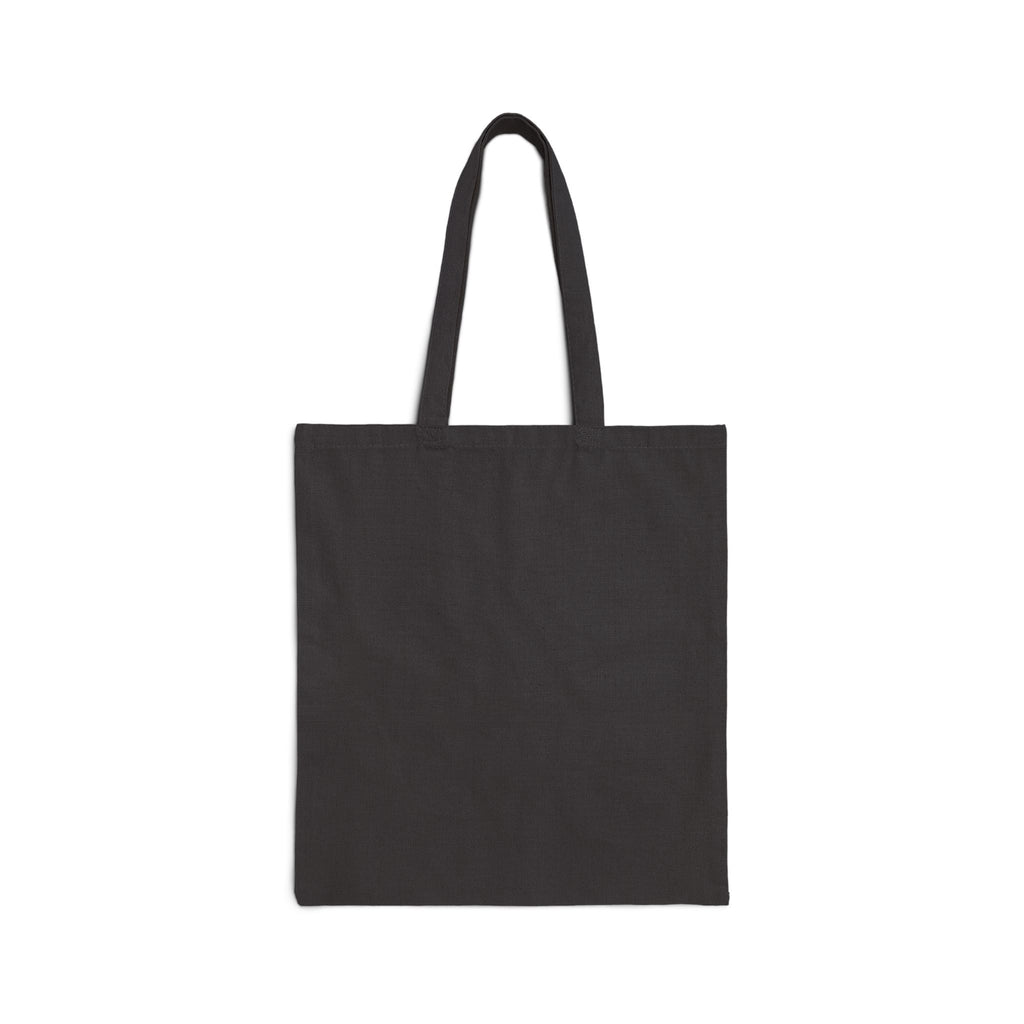 Chrome Bloom Organism KOSVYRE canvas tote product mockup, alternate view