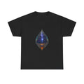Storm Seed Relay KOSVYRE graphic tee product mockup, front view