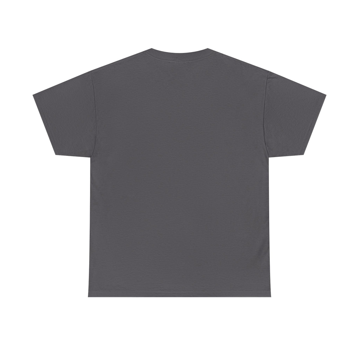 Small Talk Containment Failure graphic tee by KOSVYRE in Charcoal, back product view 1