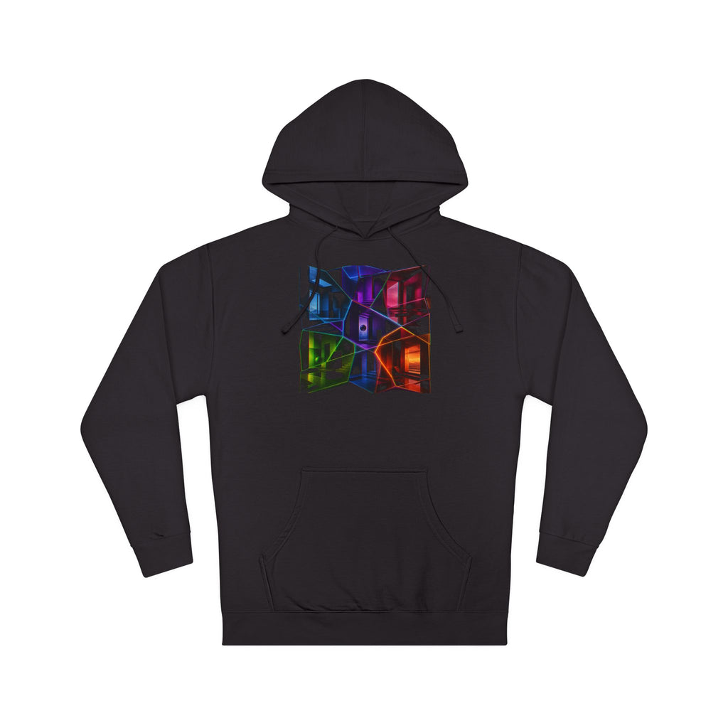 Memory Lattice KOSVYRE hoodie product mockup, front view