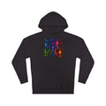 Memory Lattice KOSVYRE hoodie product mockup, front view