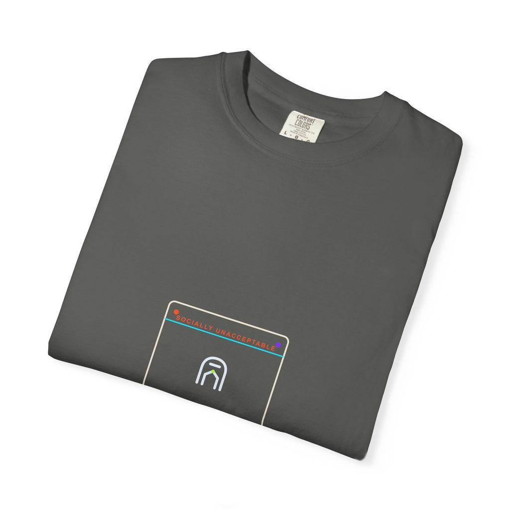 Department of Unlicensed Consciousness garment-dyed graphic tee by KOSVYRE, additional product view 5