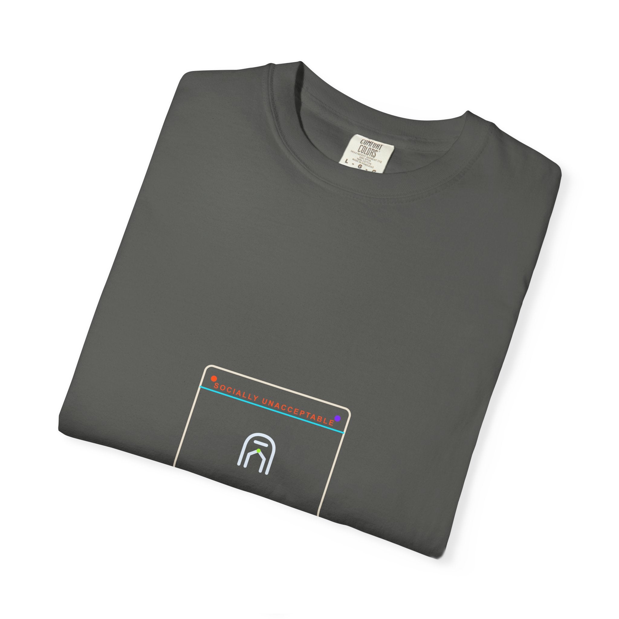 Department of Unlicensed Consciousness garment-dyed graphic tee by KOSVYRE, additional product view 5