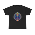 Thermochrome Fossil Atlas KOSVYRE graphic tee product mockup, front view