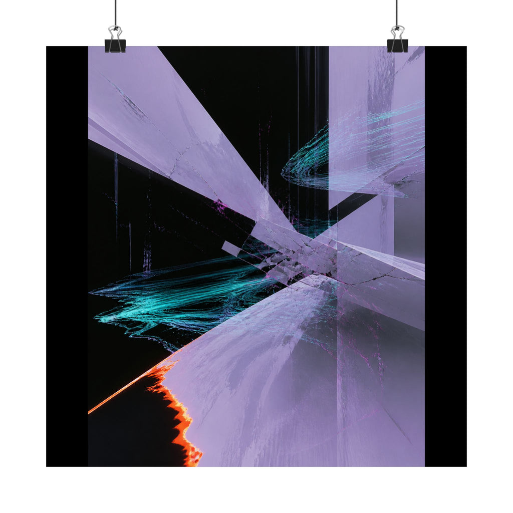 Pale Static Crossing — Art Print