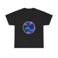 Abyssal Coordinate Bloom KOSVYRE graphic tee product mockup, front view