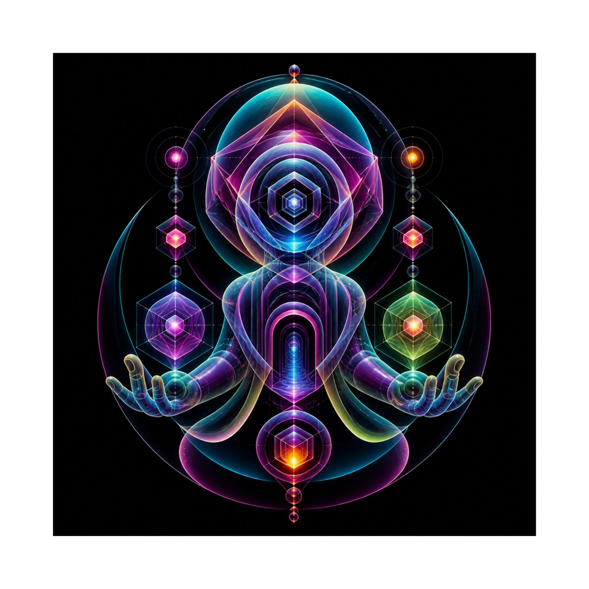 Oracle of Soft Geometry — Art Print