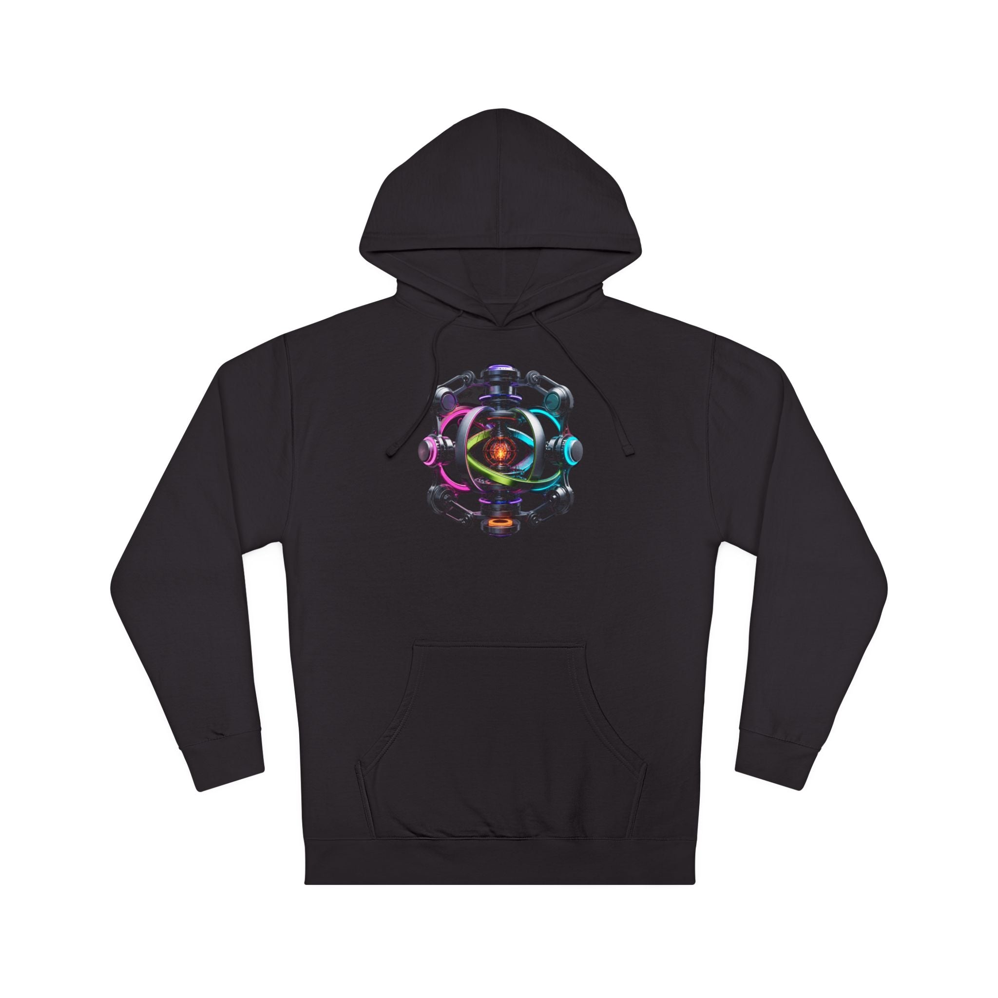 Impossible Engine KOSVYRE hoodie product mockup, front view