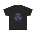 Oracle of Soft Geometry KOSVYRE graphic tee product mockup, front view