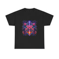 Orchid Signal Array KOSVYRE graphic tee product mockup, front view