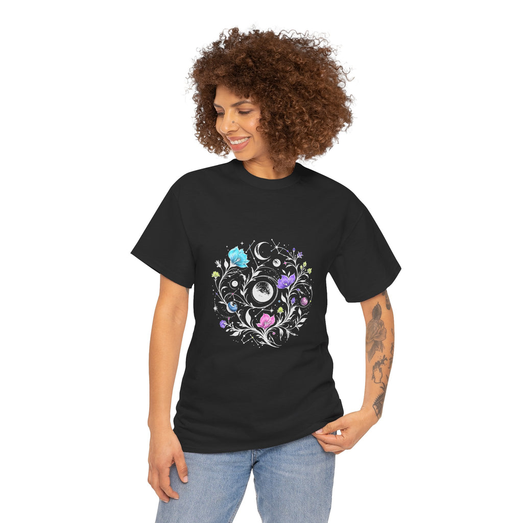Astral Ink Garden KOSVYRE graphic tee lifestyle mockup