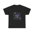 Orbiting Atlas KOSVYRE graphic tee product mockup, front view