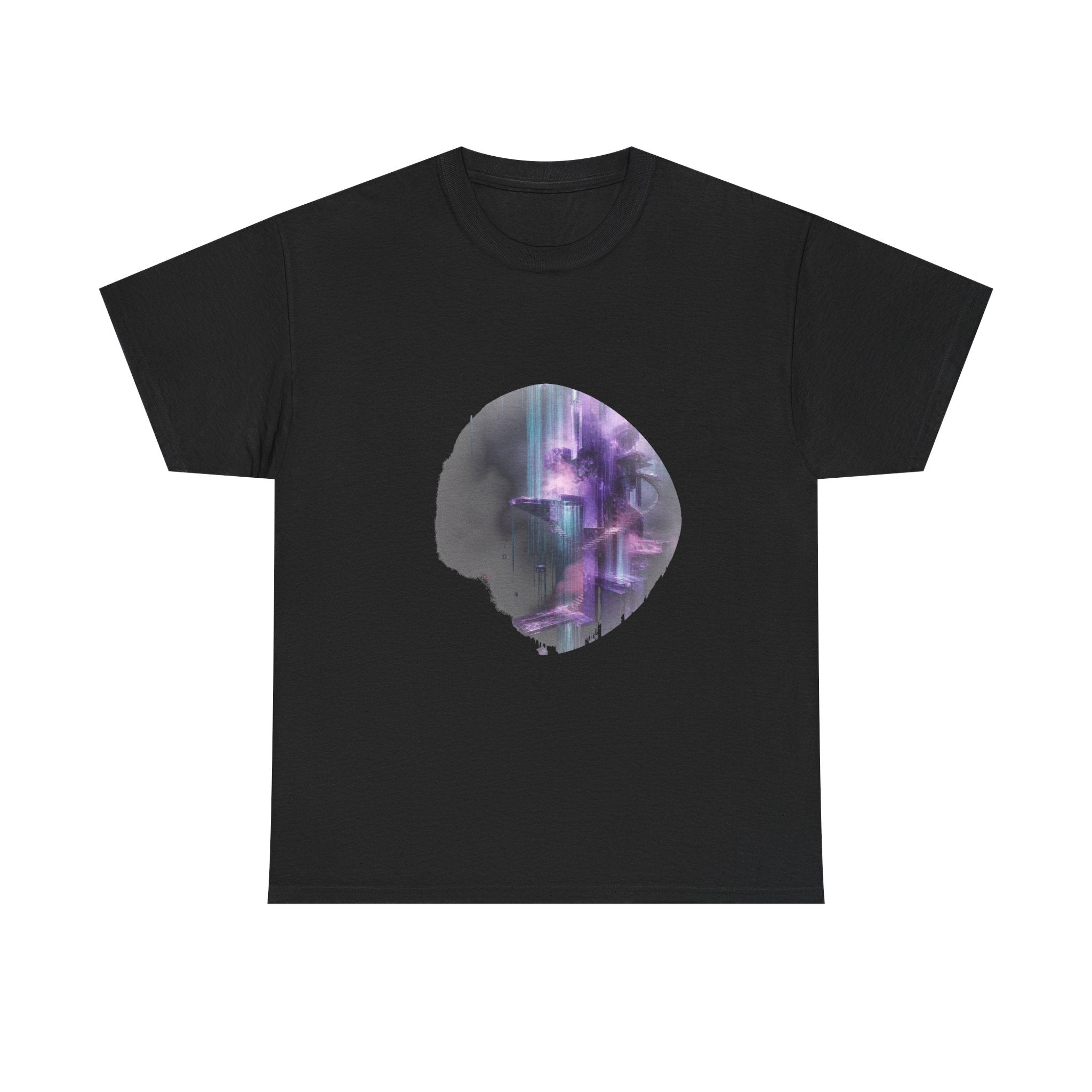 Violet Archive of Rain — Psychedelic Graphic Tee