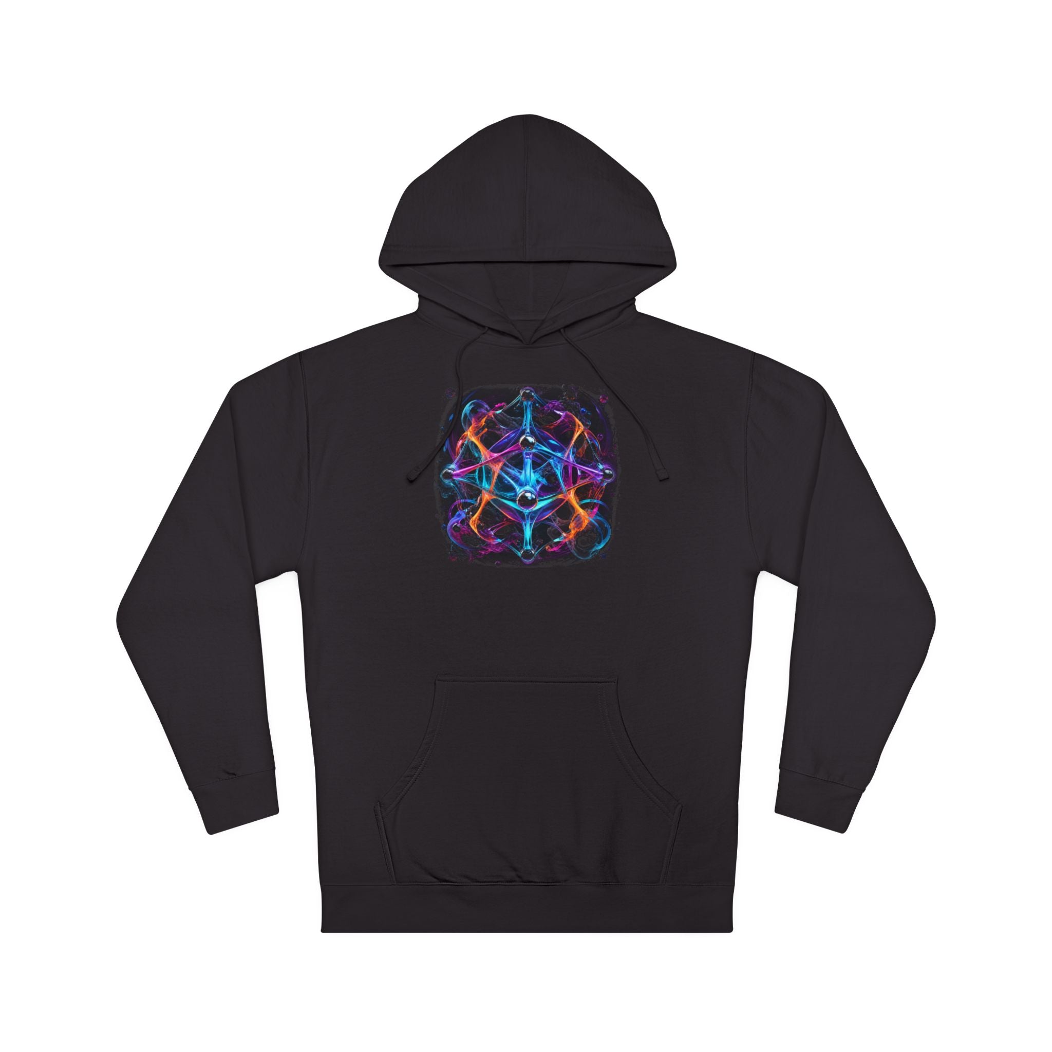 Luminous Topology — Psychedelic Hoodie