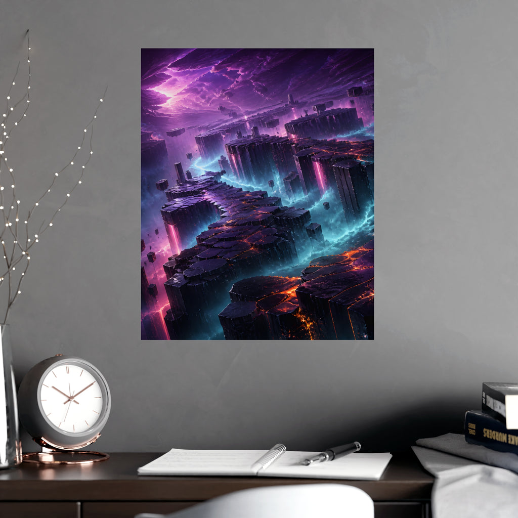 Basalt Prism Weather — Poster