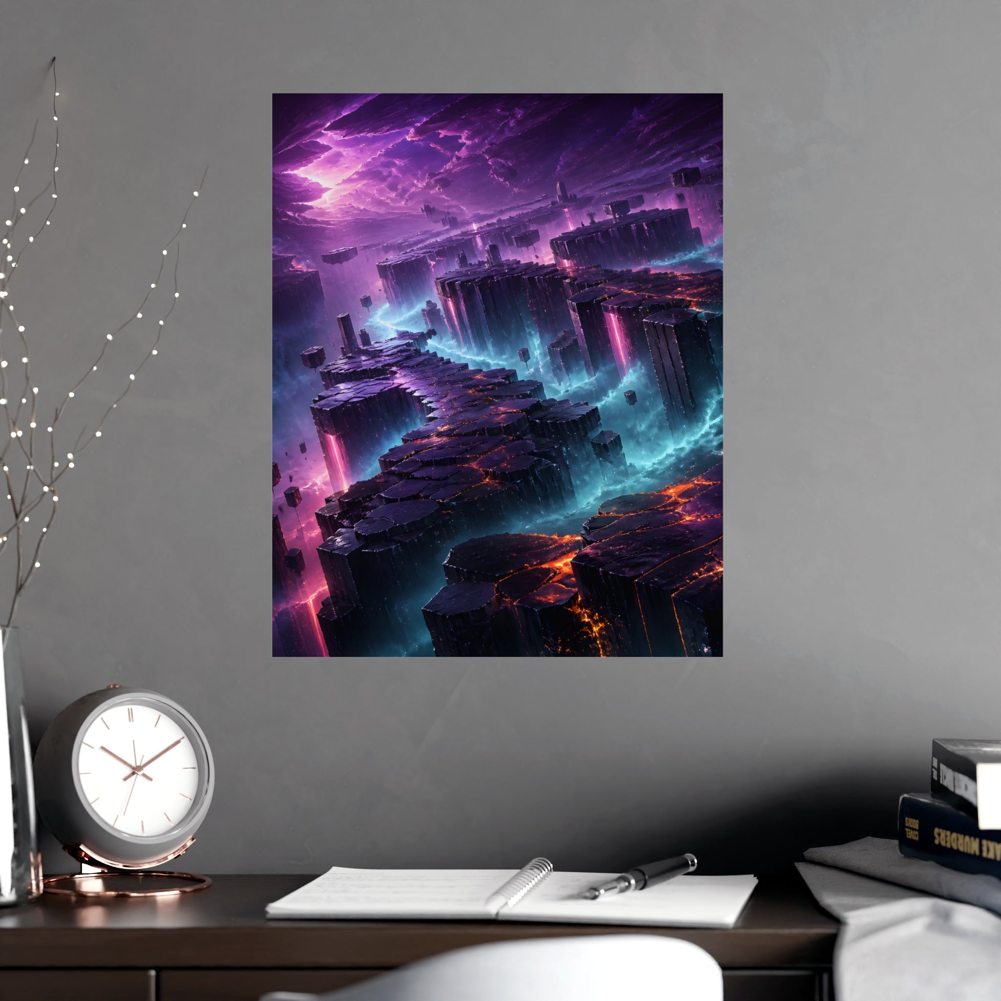 Basalt Prism Weather — Poster