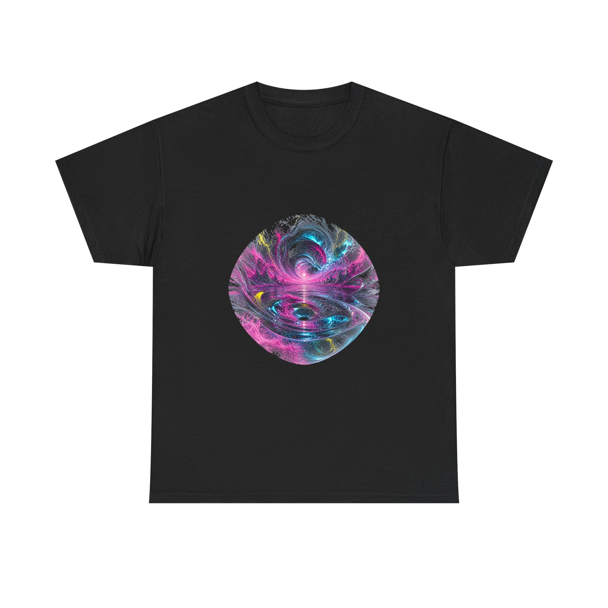 Chromatic Tidal Memory — Psychedelic Graphic Tee