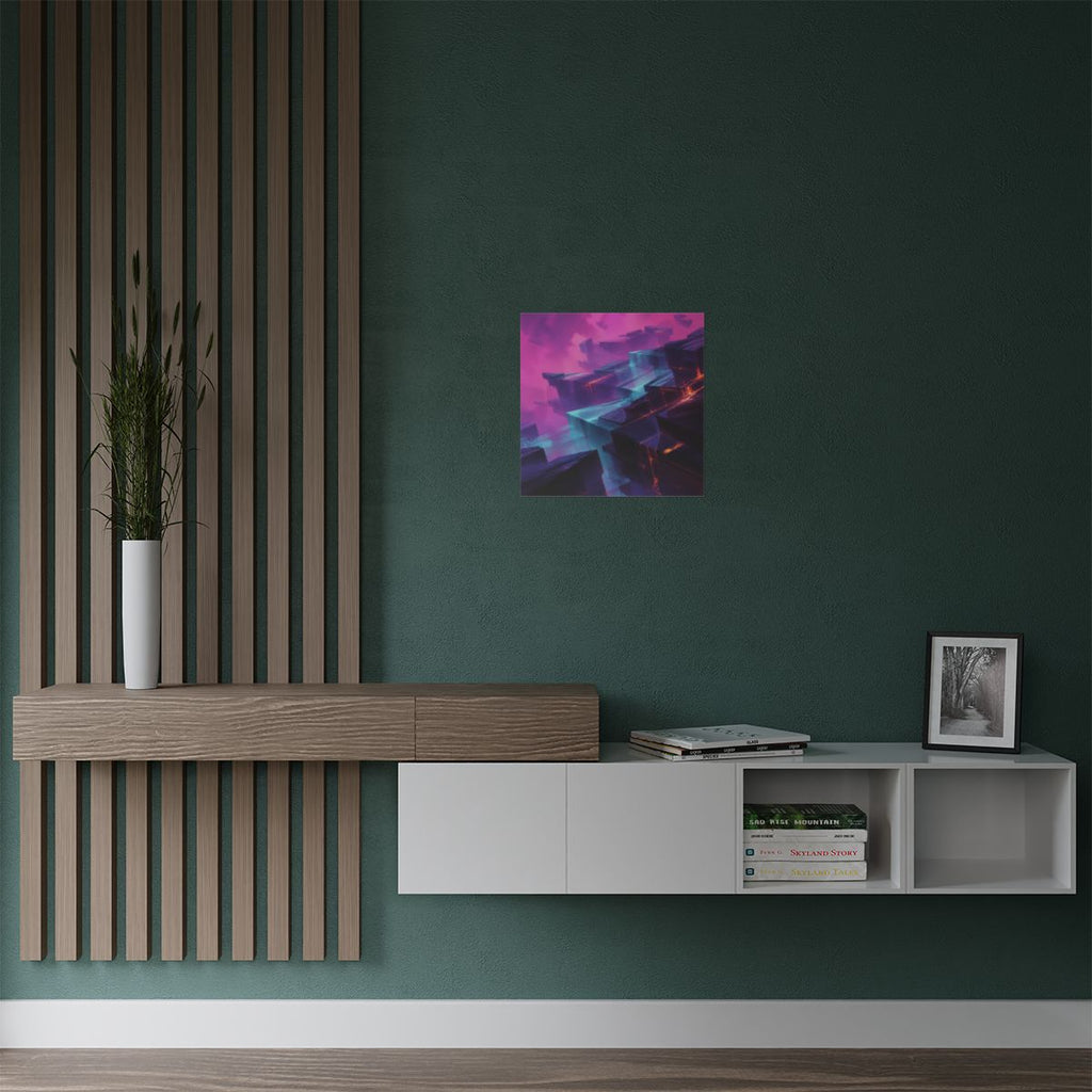 Afterimage Quarry KOSVYRE art print product mockup, alternate view