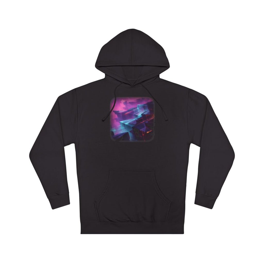 Afterimage Quarry KOSVYRE hoodie product mockup, front view