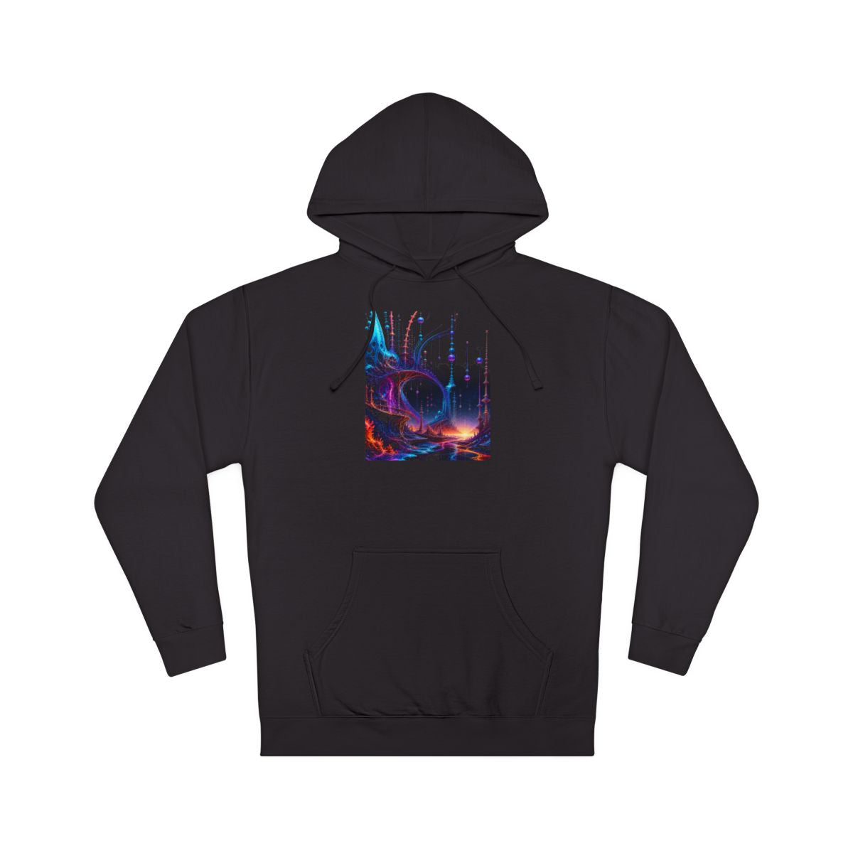 Antenna Tide Basilica KOSVYRE hoodie product mockup, front view