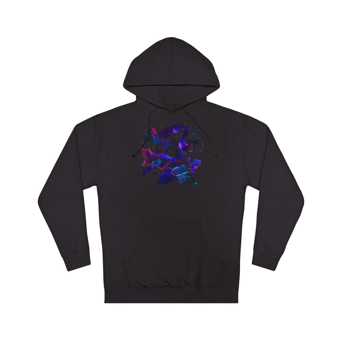 Aperture Drift Atlas KOSVYRE hoodie product mockup, front view