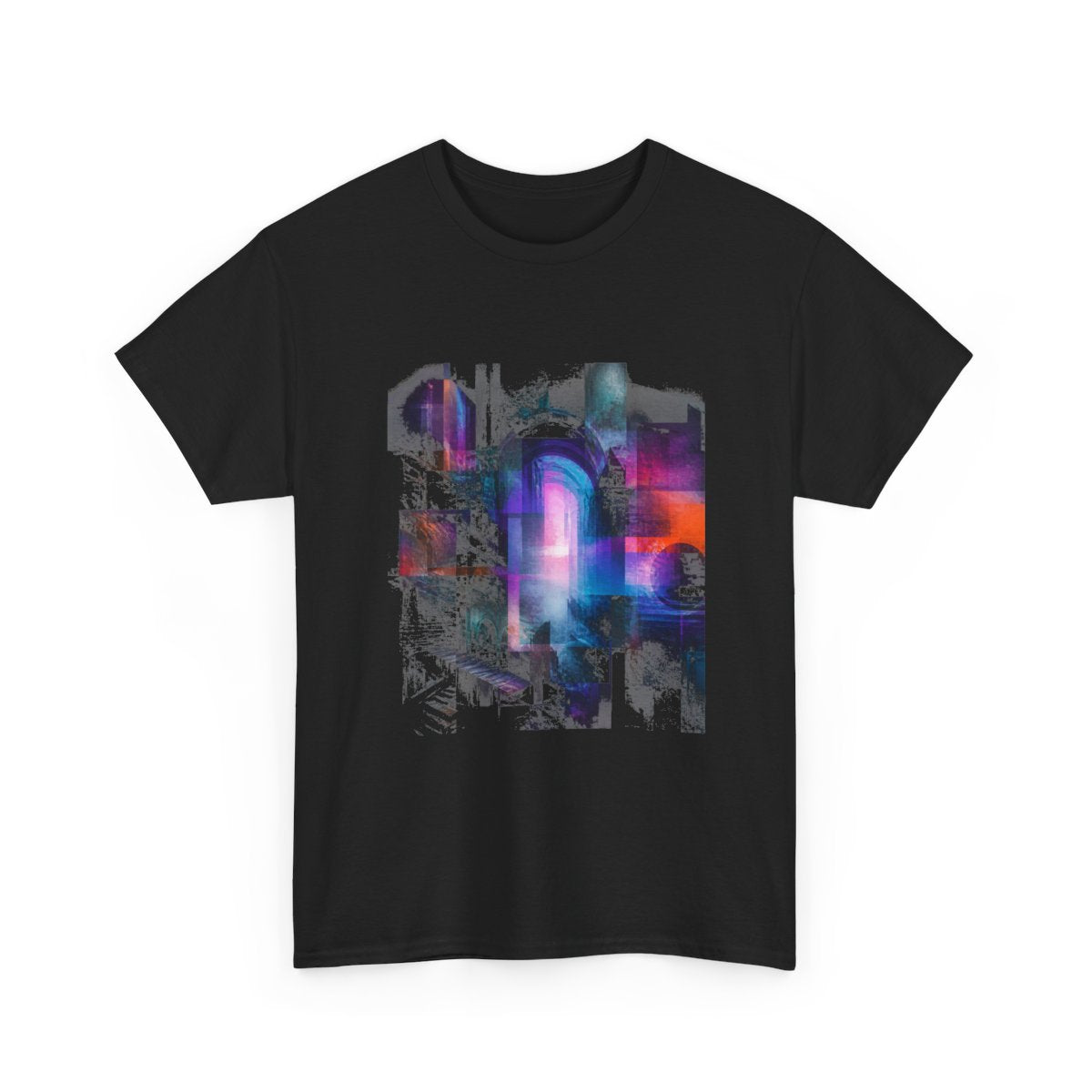Archive of Soft Errors KOSVYRE graphic tee product mockup, alternate front view