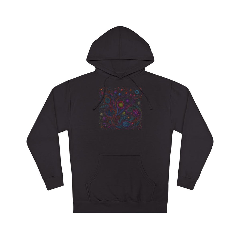 Astral Ink Tangle KOSVYRE hoodie product mockup, front view