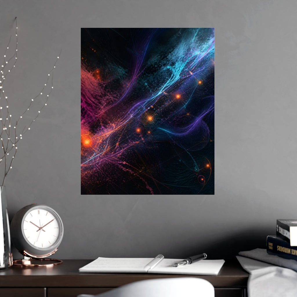 Aurora Relay Pollen KOSVYRE poster product mockup, alternate view