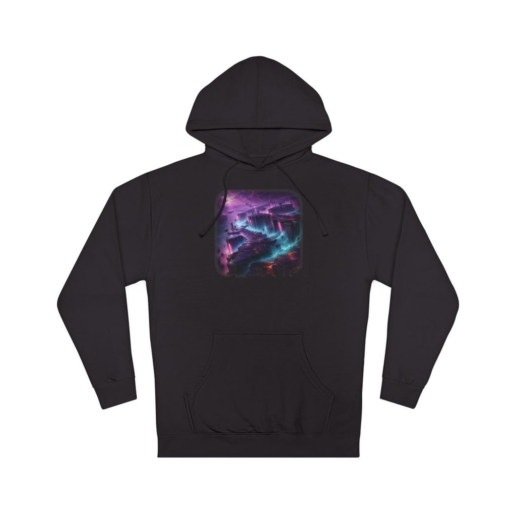 Basalt Prism Weather KOSVYRE hoodie product mockup, front view
