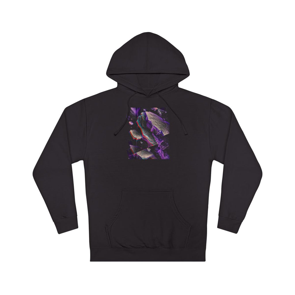 Chromatic Afterimage Quarry KOSVYRE hoodie product mockup, front view