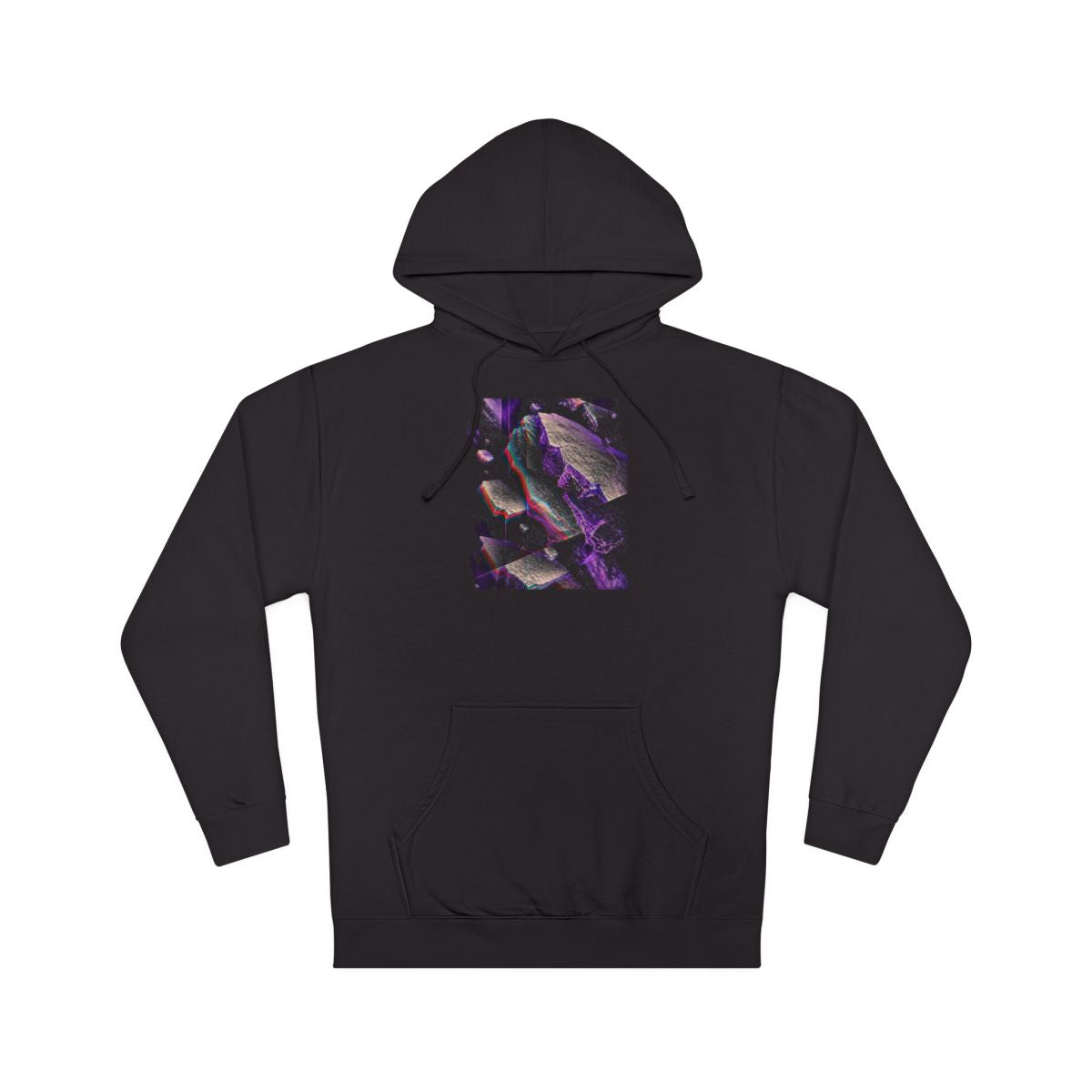 Chromatic Afterimage Quarry KOSVYRE hoodie product mockup, front view