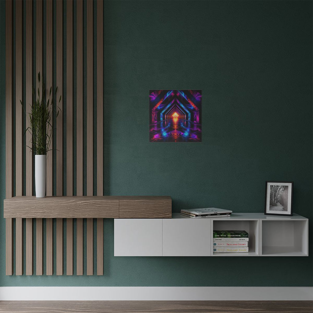 Chromatic Underpass KOSVYRE art print product mockup, alternate view