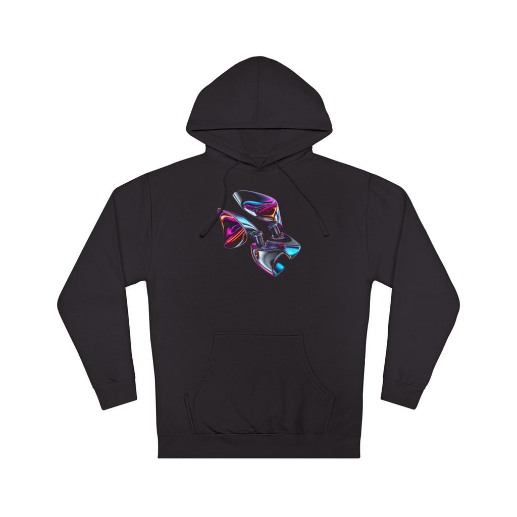 Chrome Hinge Bloom KOSVYRE hoodie product mockup, front view