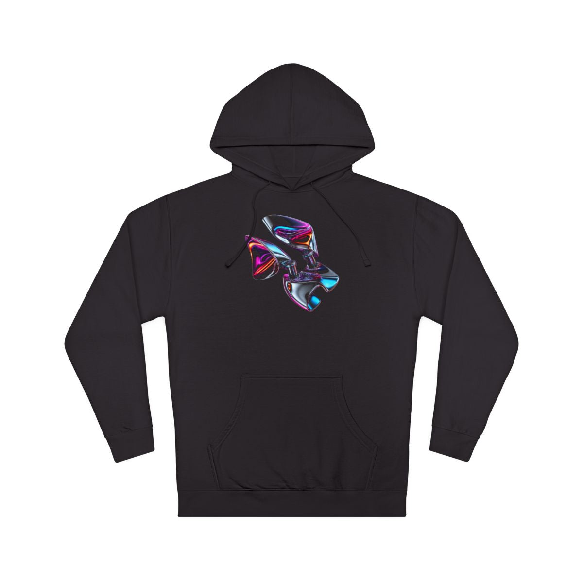 Chrome Hinge Bloom KOSVYRE hoodie product mockup, front view
