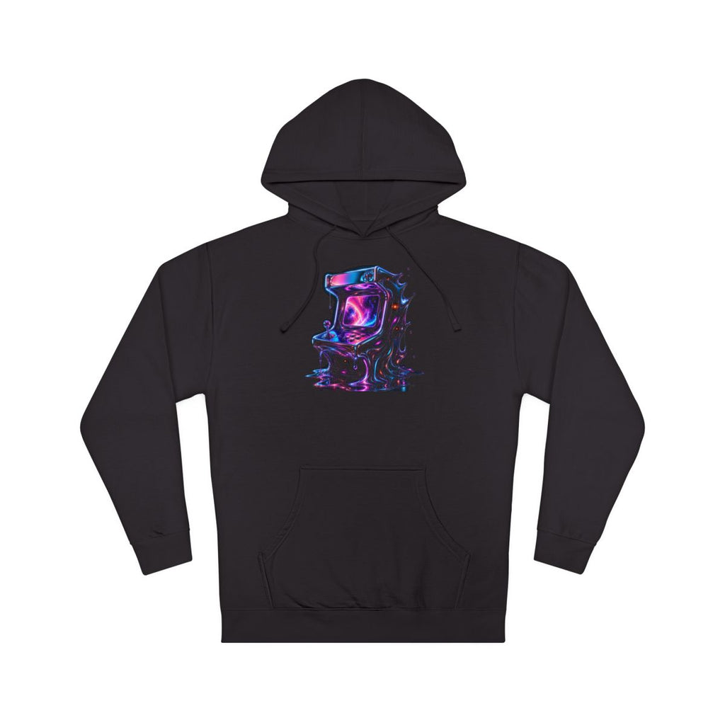 Chrome Memory Arcade KOSVYRE hoodie product mockup, front view