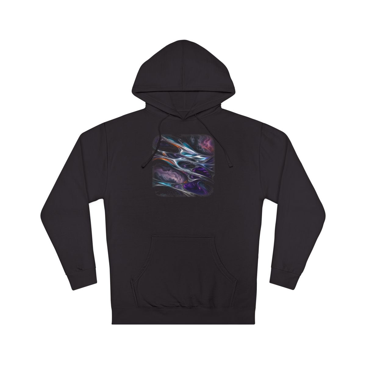 Chrome Weather Loom KOSVYRE hoodie product mockup, front view