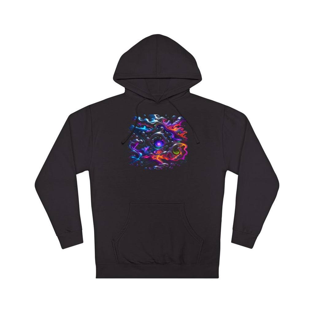 Chrome Weather Veil KOSVYRE hoodie product mockup, front view
