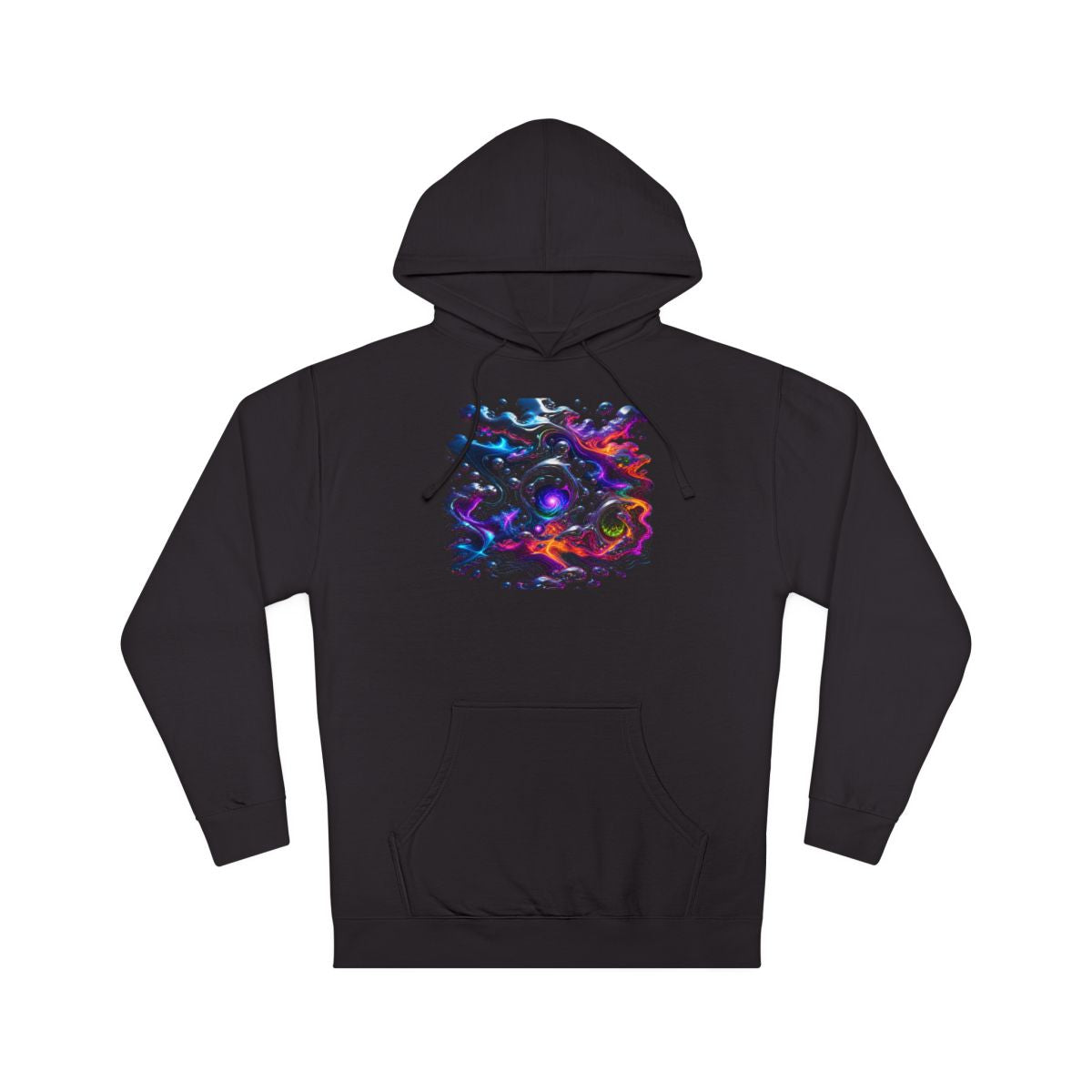 Chrome Weather Veil KOSVYRE hoodie product mockup, front view