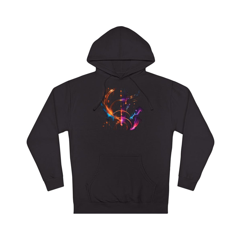 Copper Night Meridian KOSVYRE hoodie product mockup, front view