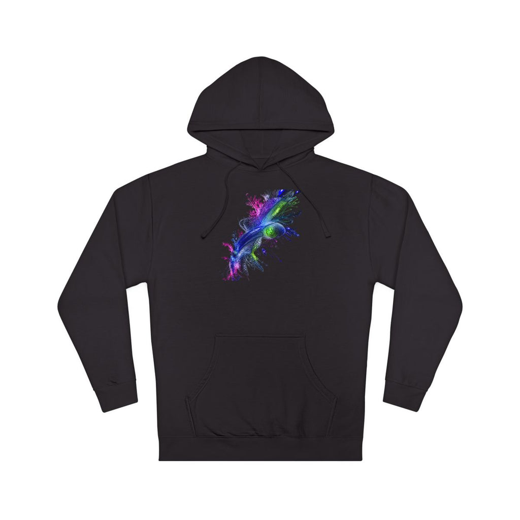 Crystal Organism Relay KOSVYRE hoodie product mockup, front view