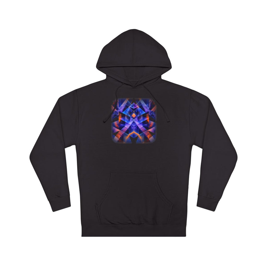Cyan Monolith Choir KOSVYRE hoodie product mockup, front view