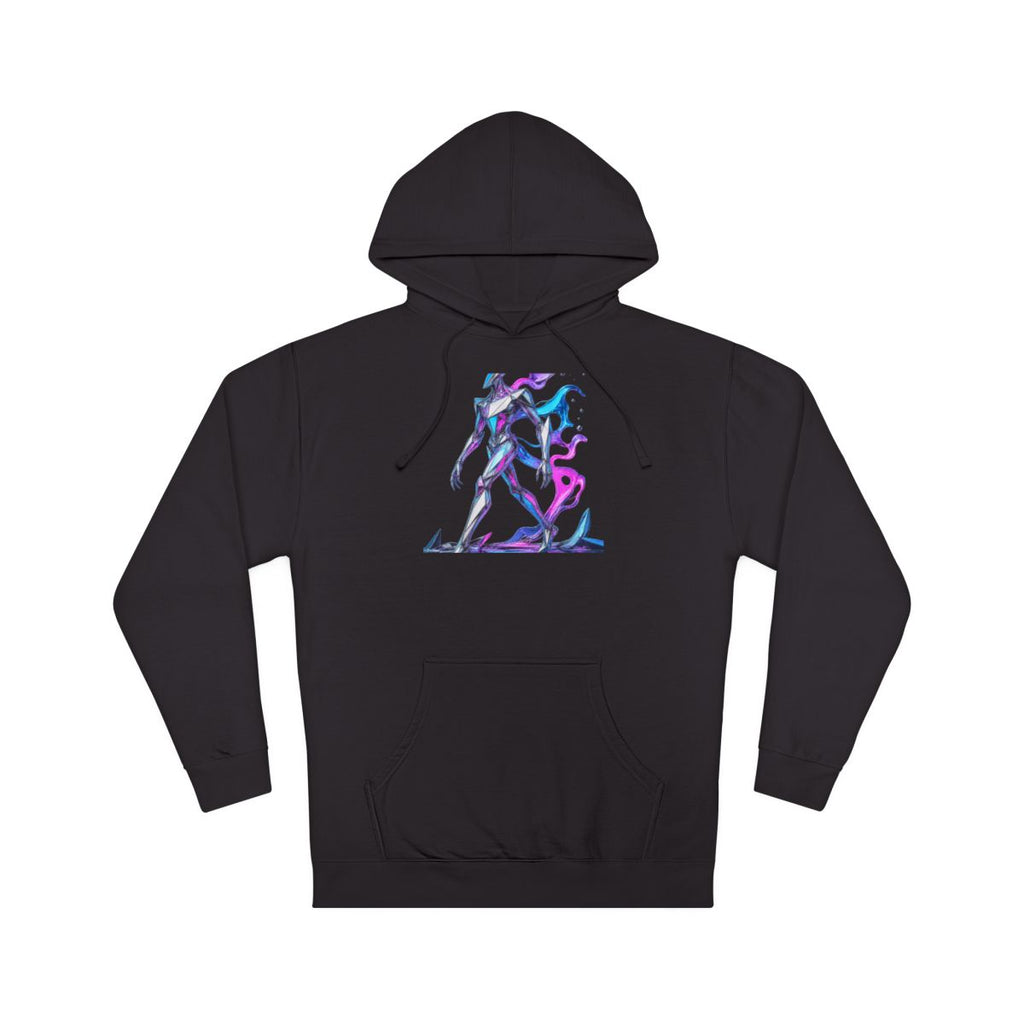 Faceted Tide Walker KOSVYRE hoodie product mockup, front view