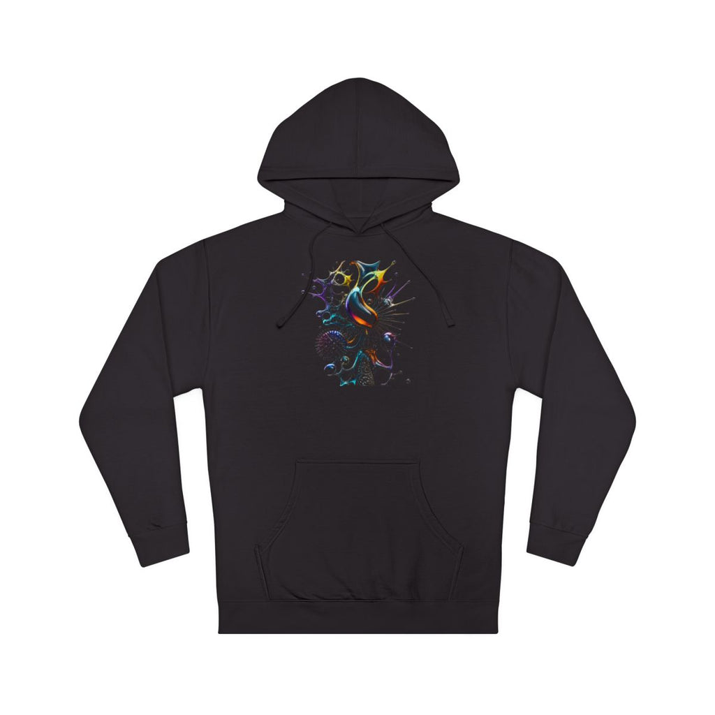Ferrofluid Menagerie KOSVYRE hoodie product mockup, front view