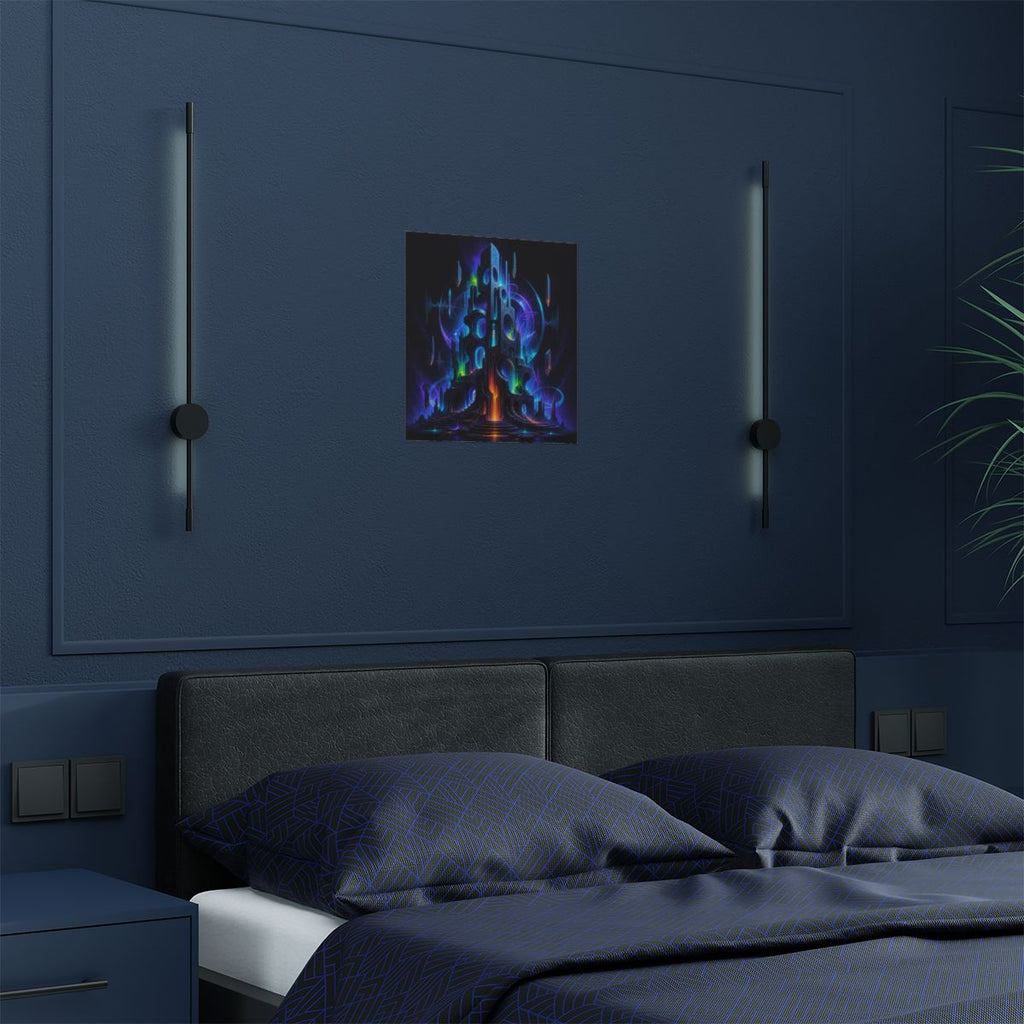Flux Reliquary KOSVYRE art print product mockup, detail view