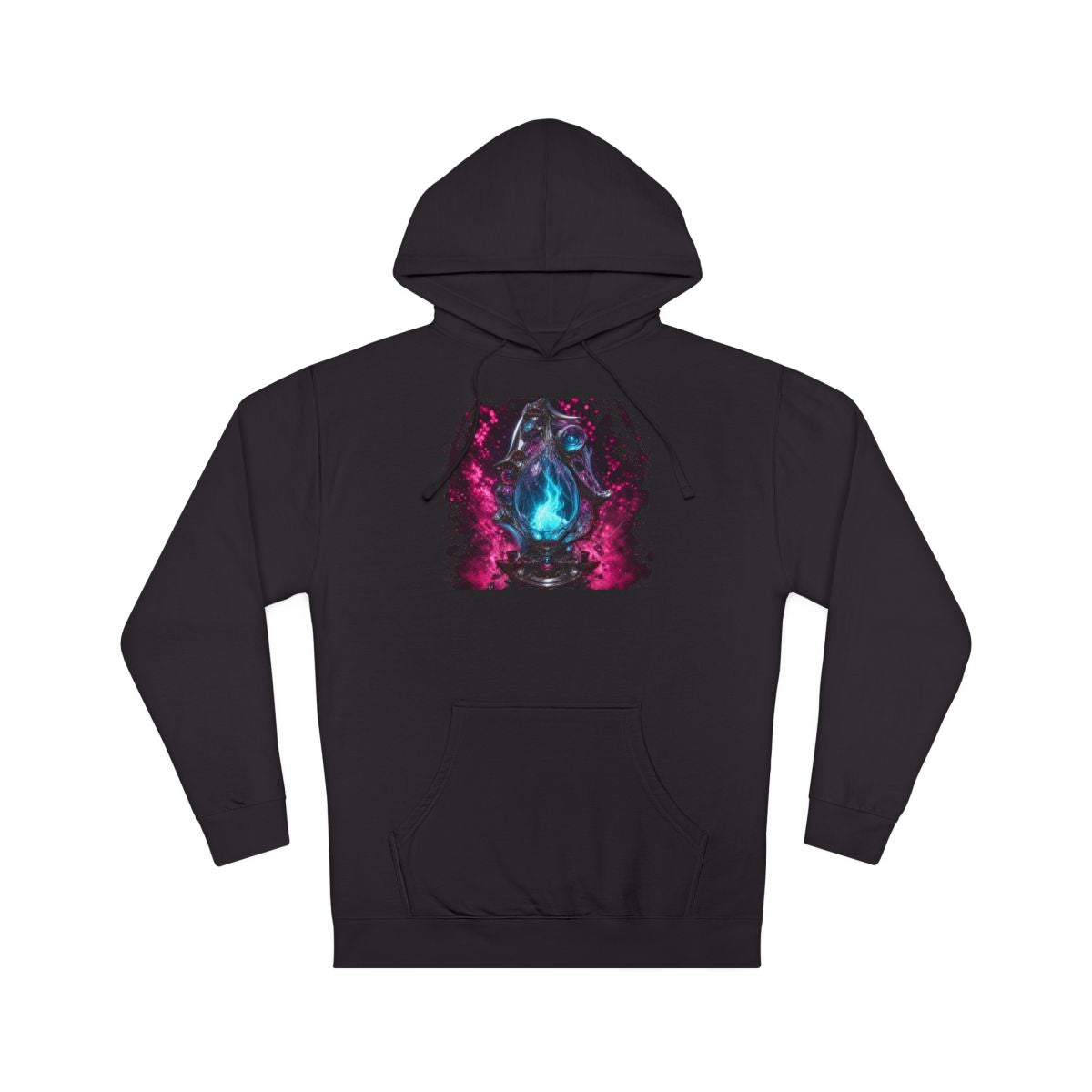 Flux Reliquary KOSVYRE hoodie product mockup, front view