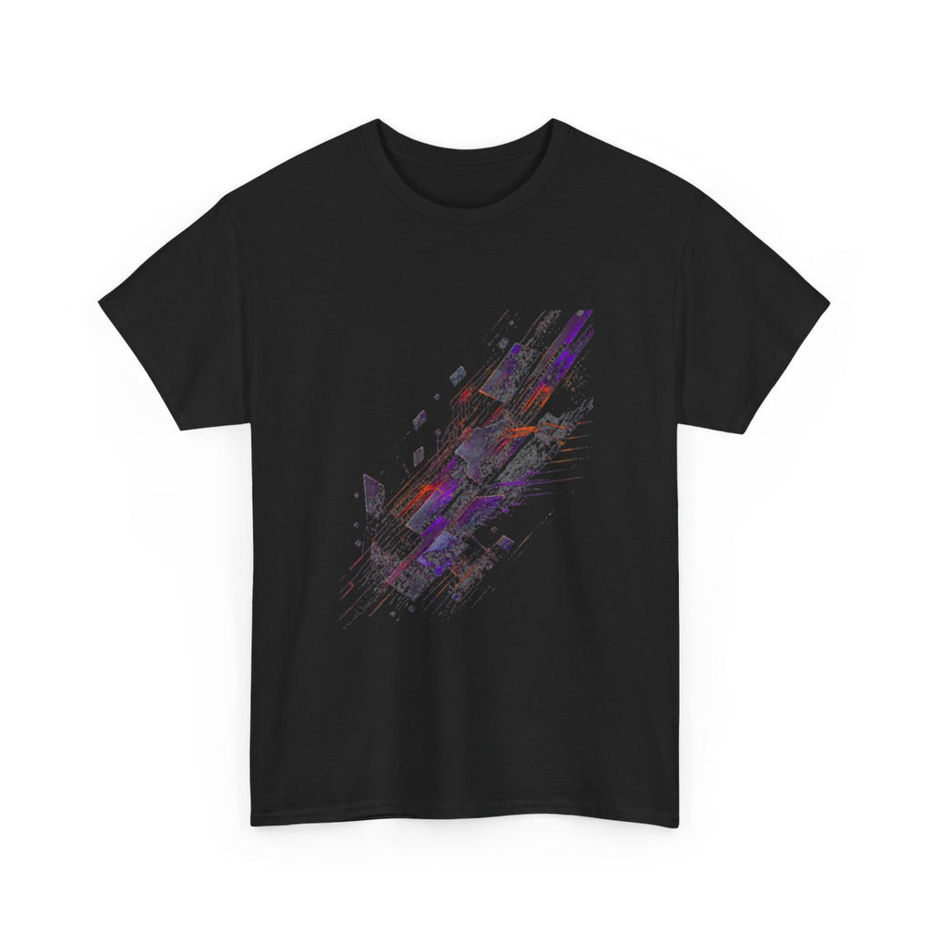 Ghost Circuit Parade KOSVYRE graphic tee product mockup, alternate front view