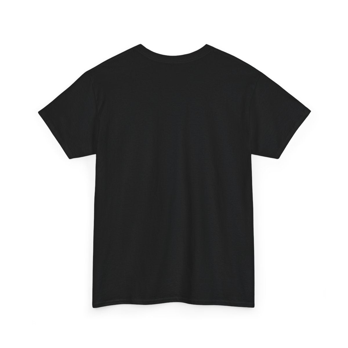 Ghost Geometry KOSVYRE graphic tee product mockup, alternate back view