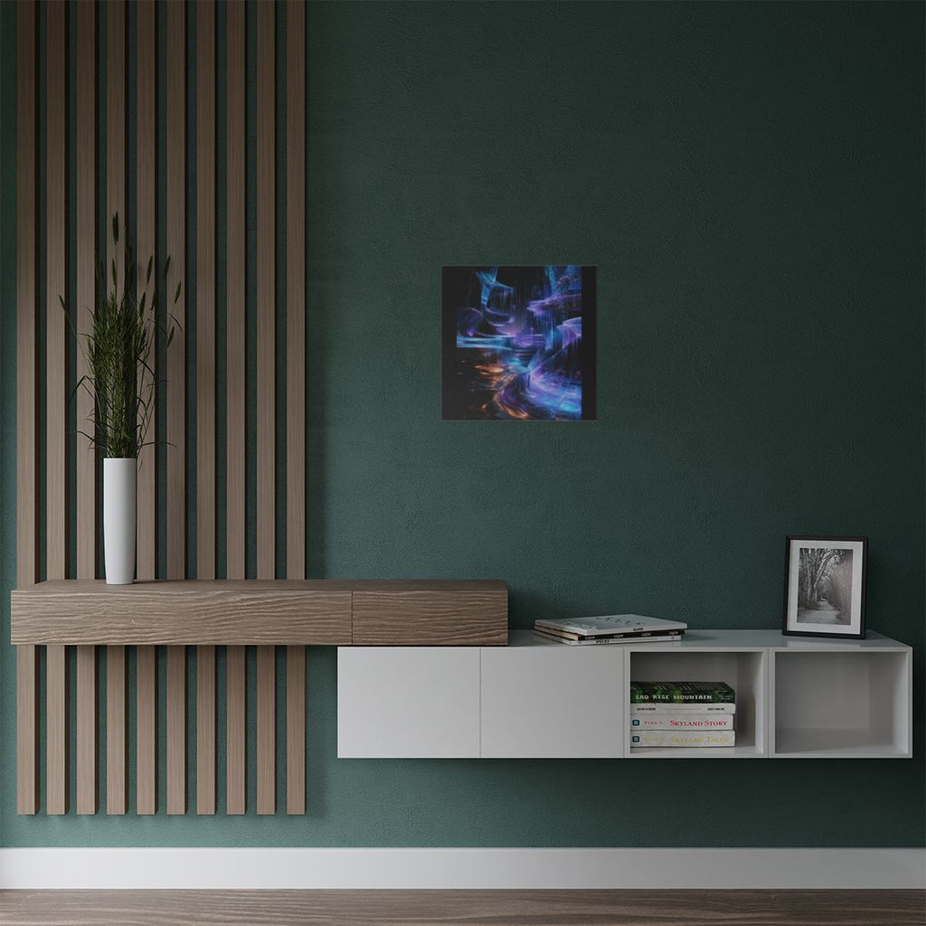 Glacier of Unfinished Signals KOSVYRE art print product mockup, alternate view