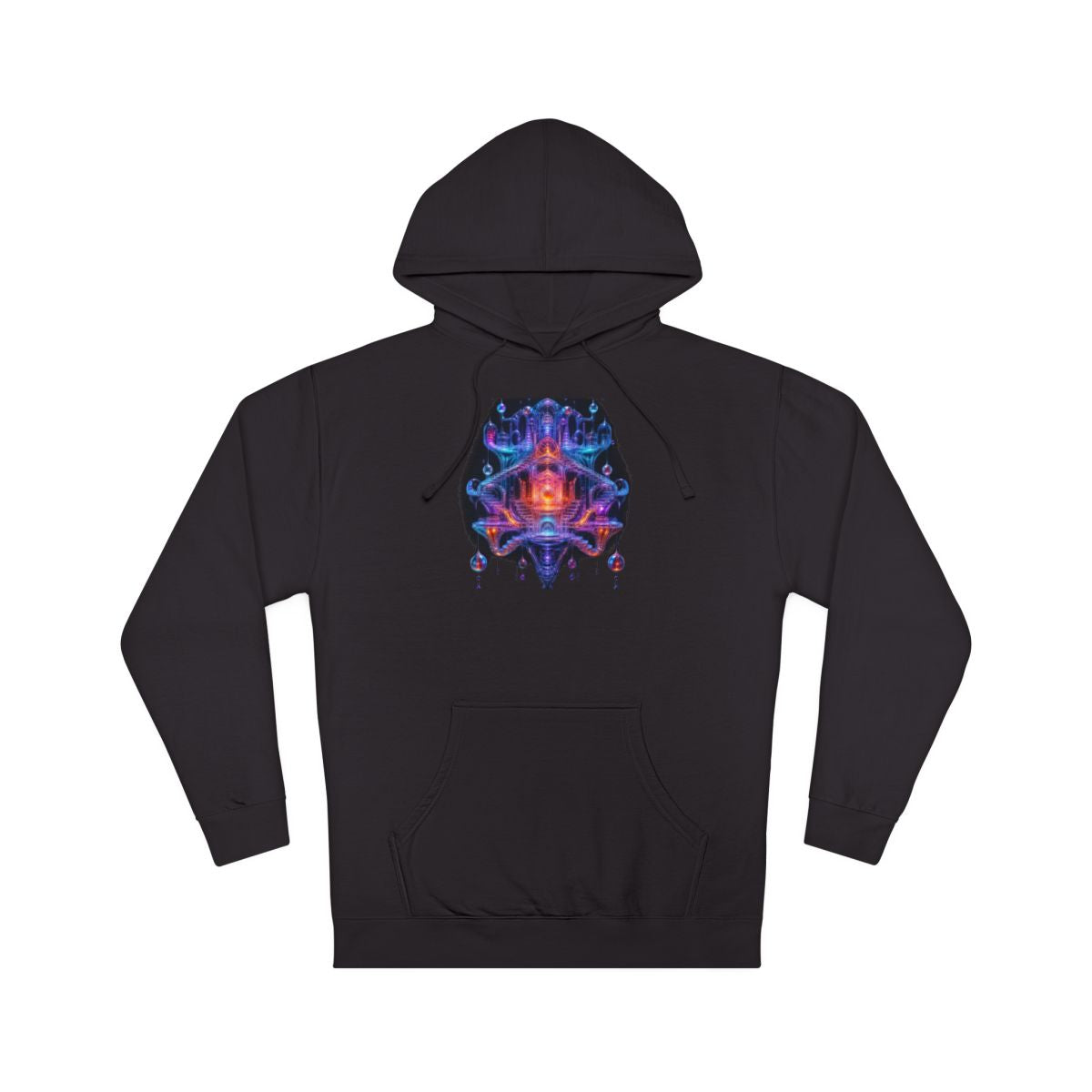 Glass Current Reliquary KOSVYRE hoodie product mockup, front view