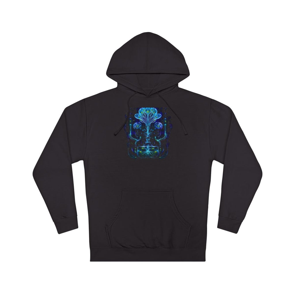 Glassroot Engine KOSVYRE hoodie product mockup, front view